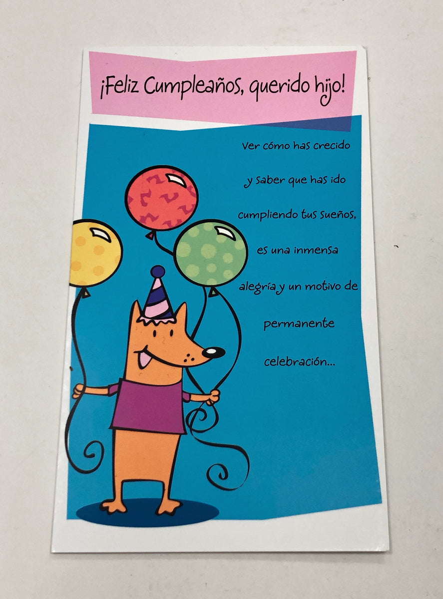 Caja de Regalo Feliz Cumpleaños Querido Hijo