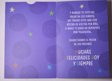 Cargar imagen en el visor de la galería, Tarjeta grande Feliz Cumpleaños al Mejor
