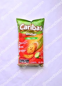 Caribas sabor Chile Limón 135g