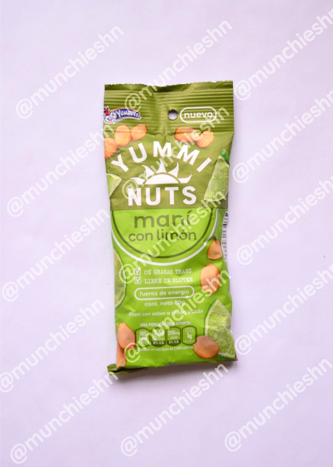 Yummi Nuts Maní con Limón 80g