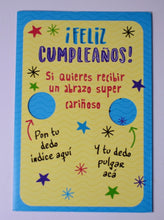 Cargar imagen en el visor de la galería, Tarjeta grande ¡Feliz Cumpleaños! Abrazo Cariñoso
