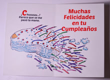 Cargar imagen en el visor de la galería, Tarjeta grande Pensé que tu Cumpleaños...
