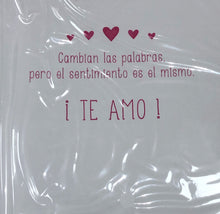 Cargar imagen en el visor de la galería, Tarjeta grande I Love You
